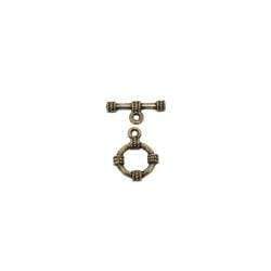 AussieSuperStore Jewellery Making Supplies JF Toggle Circle 15mm Boho Gold JF Toggle Circle 15mm Boho Gold | Jewellery Making Findings 9323823082468 JF304